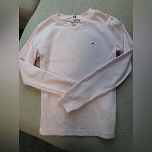 Tommy Hilfiger Light Pink Long Sleeve Tee